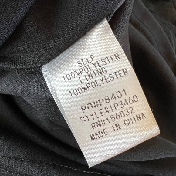 Bibi Black Ruffle Boho Western Maxi Dress Flutter Sleeves Black Size Small - Picture 11 of 14